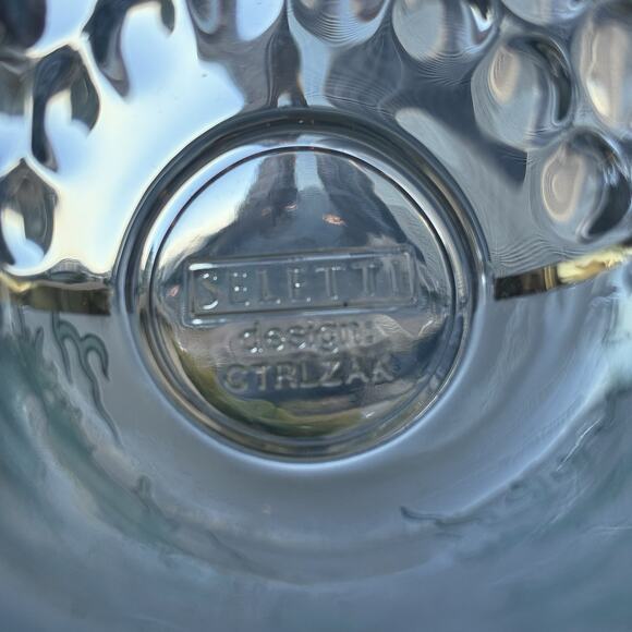 SELETTI Set Of 4 Glasses Hybrid Design Ctrlzak Chinese Dragon Green Aglaura - Picture 10 of 12